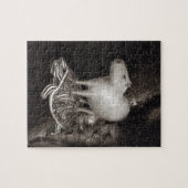 宇宙のスケッチを通したカピバラおよびテラピンの飛行 ジグソーパズル (横)