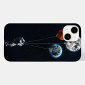 宇宙のスマホケース Case-Mate iPhoneケース (裏面 (横))