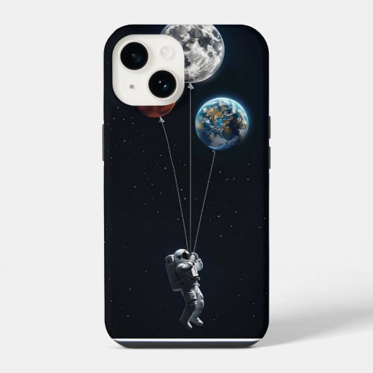 宇宙のスマホケース iPhoneケース (裏面)