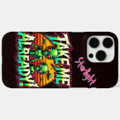 宇宙のスリルがあなたを呼んでいる！ Case-Mate iPhoneケース (裏面 (横))