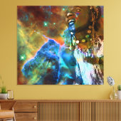 宇宙のダンス キャンバスプリント (インサイチュ (リビング))