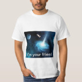 宇宙のチワワ Tシャツ (正面)