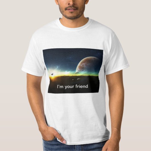 宇宙のチワワ Tシャツ (正面)