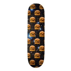 宇宙のチーズバーガー スケートボード