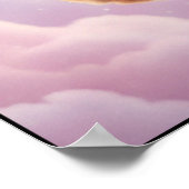 宇宙のテディベア宇宙飛行士アートポスター ポスター (角)