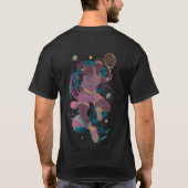 宇宙のテニスチャンピオン Tシャツ (裏面)