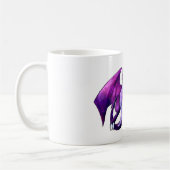 宇宙のドラゴンのマグ コーヒーマグカップ (左)