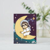 宇宙のナマケモノのポストカード ポストカード (スタンド正面)