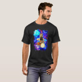 宇宙のネコ Tシャツ (正面フル)