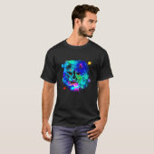 宇宙のネコ Tシャツ (正面フル)