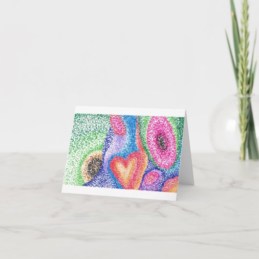 宇宙のハート カード (正面)