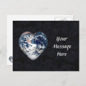 宇宙のハート ポストカード (正面/裏面)