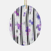 宇宙のバブルフロー セラミックオーナメント (右)