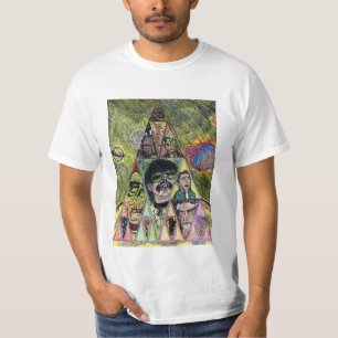 宇宙のパンク Tシャツ