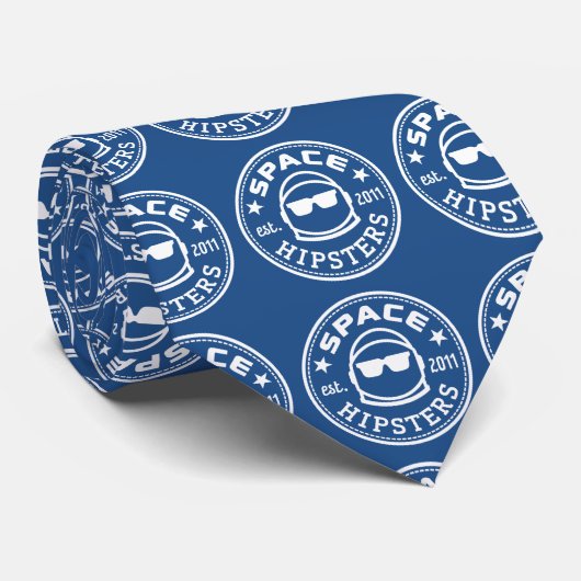 宇宙のヒップスターのロゴのタイ ネクタイ (ロール)