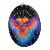 宇宙のフェニックス星雲 ダーツボード (正面右)