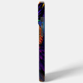 宇宙のフクロウアート: 星空の銀河宇宙 Case-Mate iPhoneケース (裏面 / 左)
