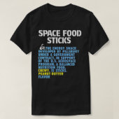 宇宙のフードスティック Tシャツ (デザイン正面)