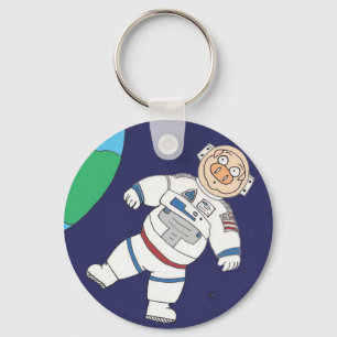 宇宙のブタ キーホルダー