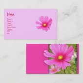 宇宙のプロフィールカード 名刺 (正面/裏面)