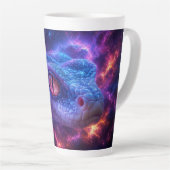 宇宙のヘビ カフェラテマグ (右アングル)