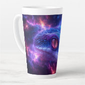 宇宙のヘビ カフェラテマグ (左アングル)