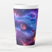 宇宙のヘビ カフェラテマグ (正面)