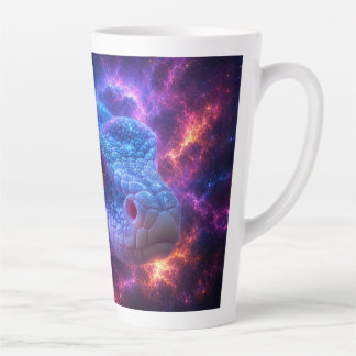 宇宙のヘビ カフェラテマグ