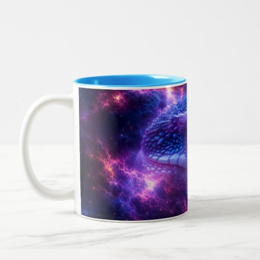 宇宙のヘビ ツートーンマグカップ (左)