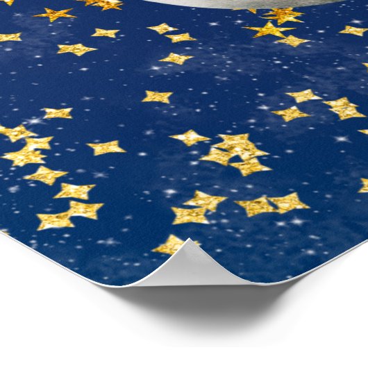 宇宙のヘブライアルファベット - ユダヤの子供たち ポスター (角)