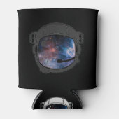 宇宙のヘルメット 缶クーラー (正面)