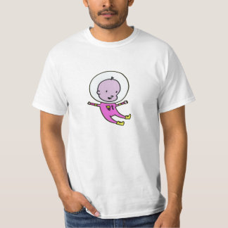 宇宙のベビーのTシャツ Tシャツ