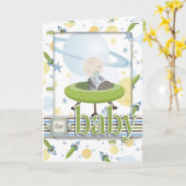 宇宙のベビーカードB カード (黄色い花)