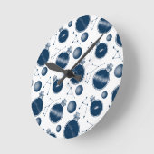 宇宙のボトル ラウンド壁時計 (傾斜)