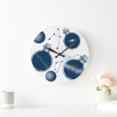 宇宙のボトル ラージ壁時計 (ホーム)