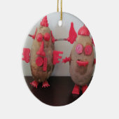 宇宙のポテト セラミックオーナメント (右)