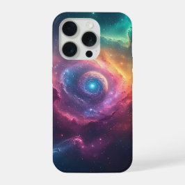 宇宙のポータル ネビュラ デザイン iPhone 15 PROケース