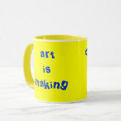 宇宙のマグ マグカップ (正面左)