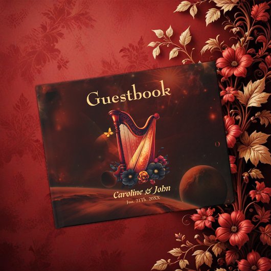 宇宙のメロディー、ハープの魔法。 ゲストブック