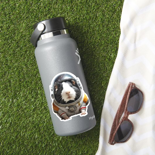 宇宙のモルモット！宇宙飛行士エクスプローラー シール (HydroFlaskインサイチュ)