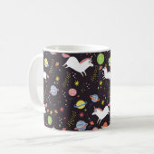 宇宙のユニコーン コーヒーマグカップ (正面左)