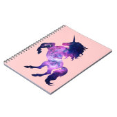 宇宙のユニコーン ノートブック (左側)