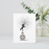 宇宙のユニコーン ポストカード (スタンド正面)