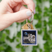 宇宙のリスの冒険 キーホルダー (手)
