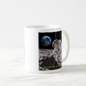 宇宙のリスの冒険 コーヒーマグカップ (正面右)