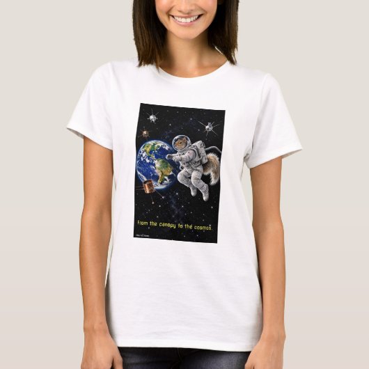 宇宙のリス Tシャツ (正面)