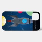 宇宙のロケットの船 Case-Mate iPhoneケース (裏面 (横))