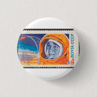 宇宙のヴァレンティナVladimirovnaの第1女性 缶バッジ