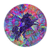 宇宙の一角数々の色 カッティングボード (正面)