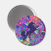 宇宙の一角数々の色 マグネット (正面/裏面)